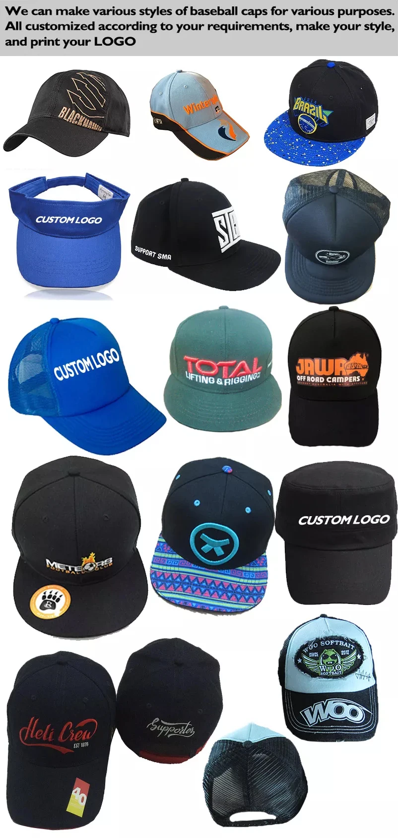 Custom Trucker Hat Embroidery