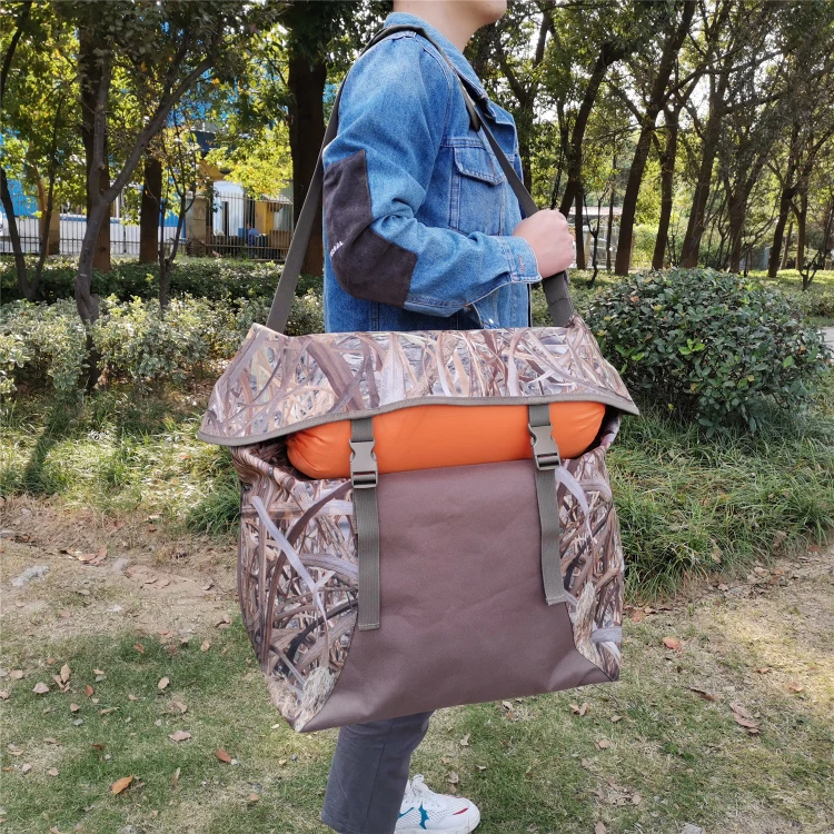 Камуфляжная сумка для охоты на открытом воздухе с быстрым и легким выдвижным ковриком