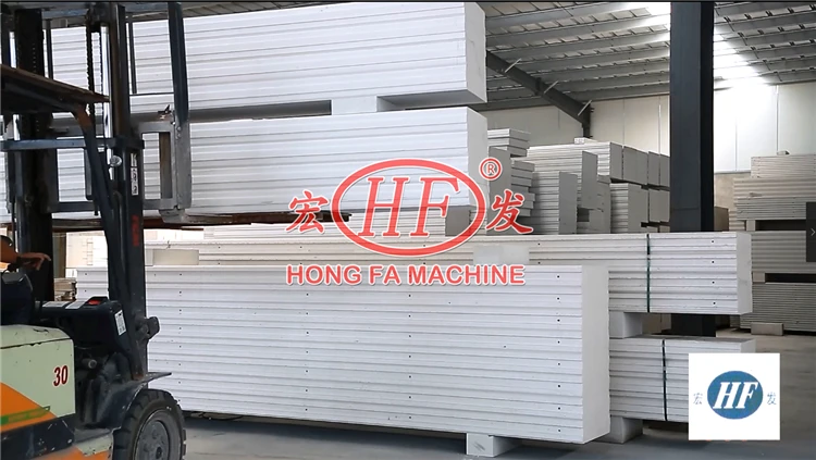 Hongfa AAC bricks making machinery ALC Wall Panel production line AAC Block Making Machine for Building Block ,aac block plant