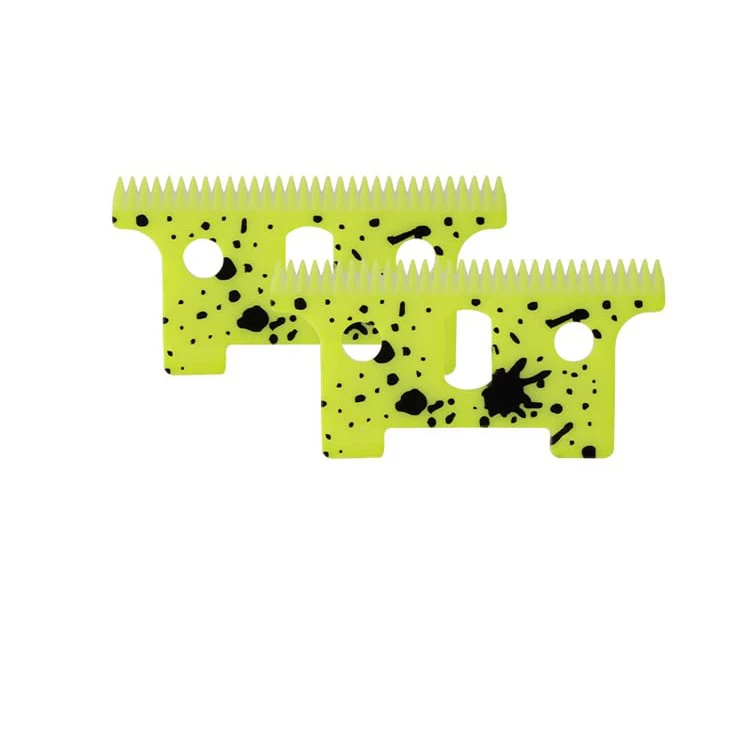 Пользовательский цвет износостойкий 18 зубцов движущийся циркониевый Керамический триммер для волос клипер лезвие груминга