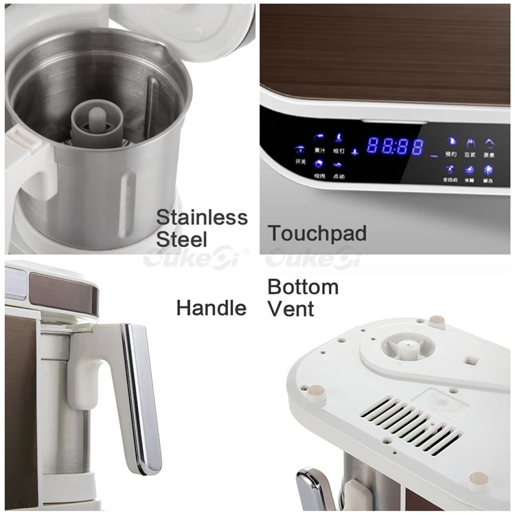 2021 new electric baby food processor  blender 2 in 1 function steam & stir mixer mincer juicer