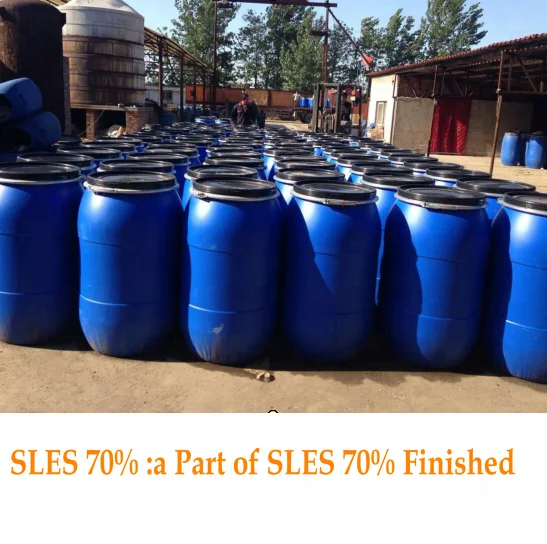 
ISO cas no 68585-34-2 производитель лаурила/лаурилового эфира сульфата натрия/SLES 70%/тексапон n70 