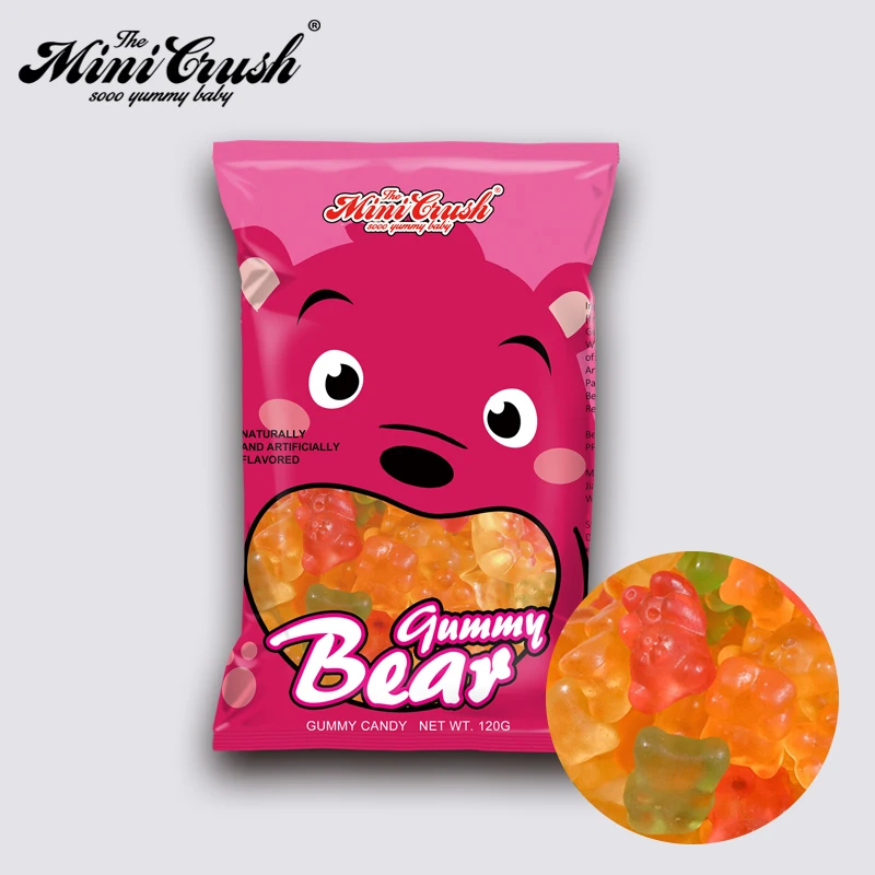 
Конфеты Gummy bear от китайских производителей, мягкие конфеты sweet 