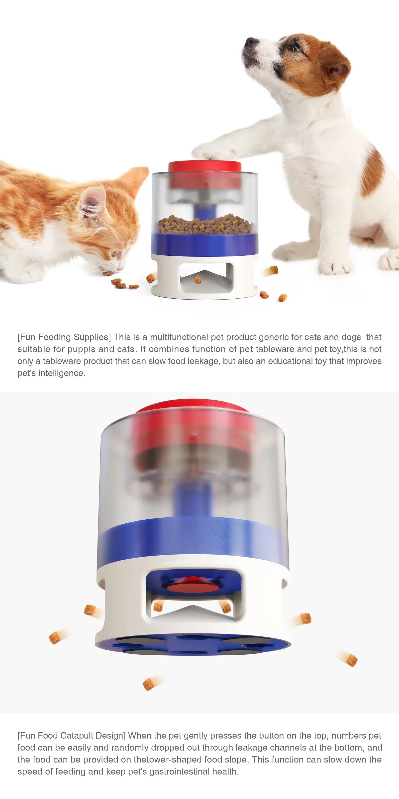 New Hot selling dog toy food dispenser cat toy interactive pet toy slow food dispenser,SH-XG-003-011, Automatic Shrimp Feeder, Make Automatic Pet Feeder, Automatic Dog Food Feeder