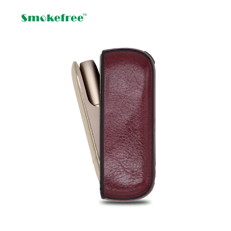 
Популярный кожаный чехол для безобжигающего устройства для использования с крышкой для электронной сигареты IQOS3.0 