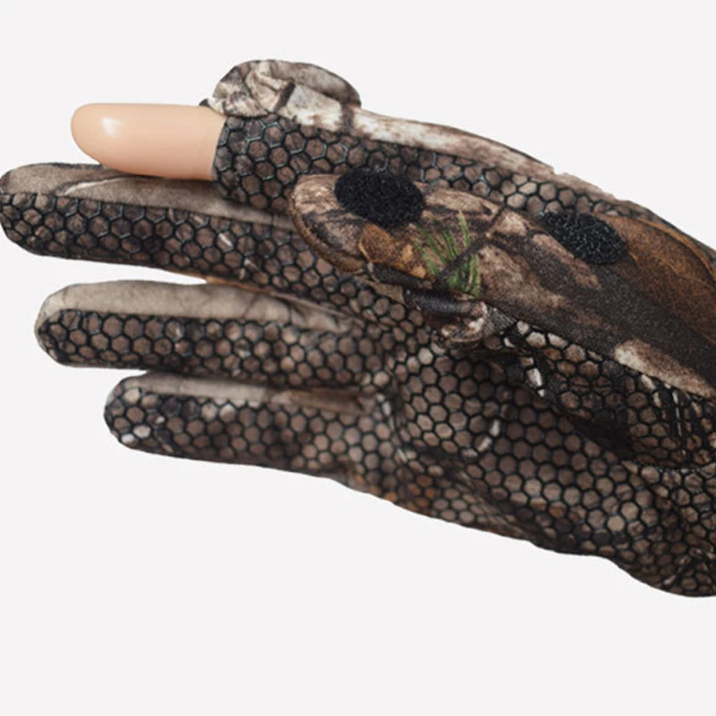 Уличные камуфляжные охотничьи перчатки, силиконовые Нескользящие дышащие военные тактические перчатки с внутренней ладонью, охотничьи камуфляжные перчатки