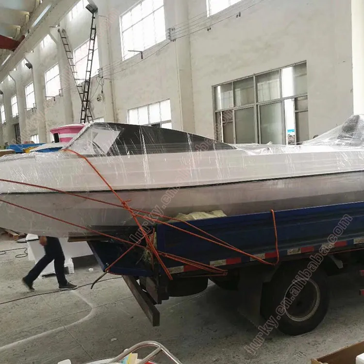 Скоростная лодка для водных видов спорта на открытом воздухе, подвесной мотор из стекловолокна, рыболовная яхта из Китая