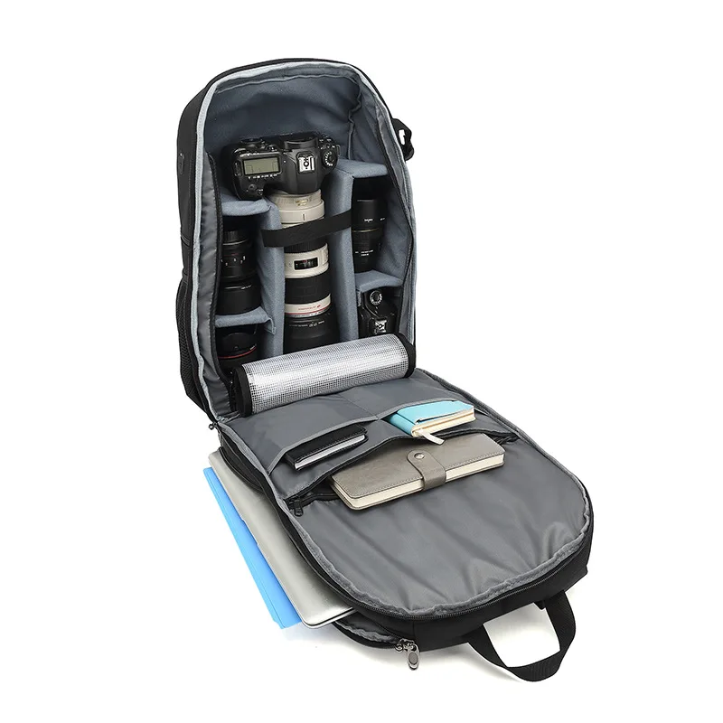 
 Рюкзак для камеры с логотипом под заказ, рюкзак для ноутбука, ударопрочный водонепроницаемый рюкзак для камеры DLSR  