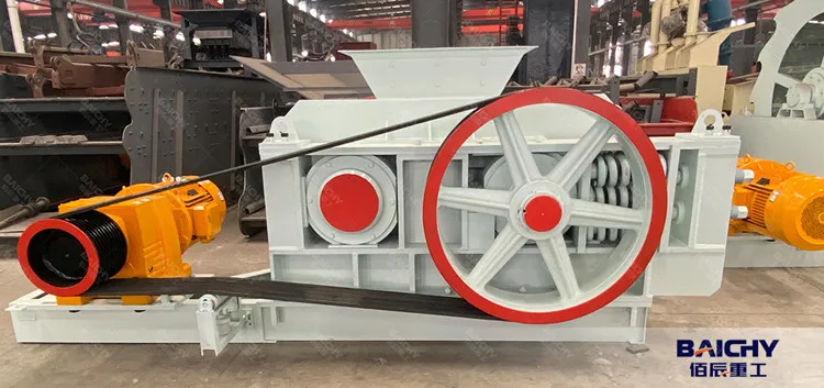 Factory Price Small Lab Salt Gold Limestone Gravel Sand Hard Stone Crushing Machine Supplier, Double Toothed Roller Mill Crusher
