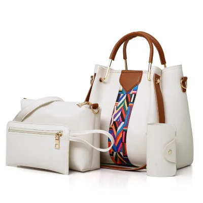 
 Оптовая продажа, роскошные вместительные женские сумки через плечо из 4 предметов  