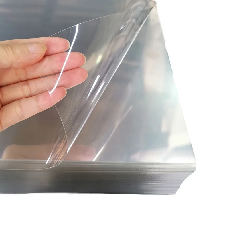 
Пластиковый прозрачный лист ПЭТ пленки для упаковки 