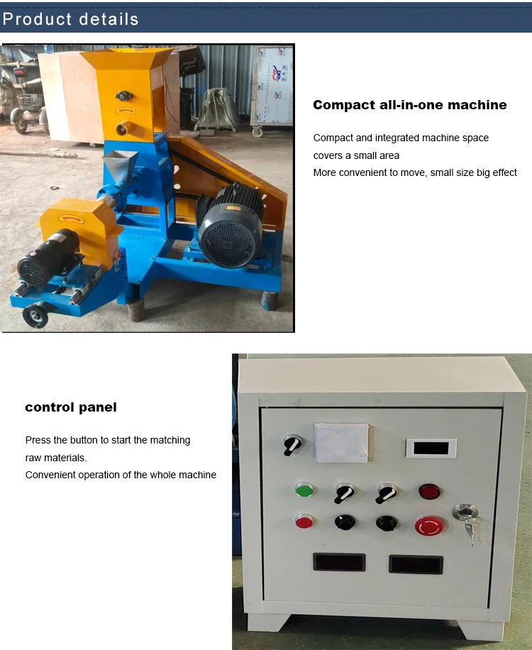 extruder for fish food