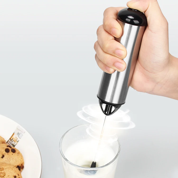 Перезаряжаемый ручной автоматический пенообразователь из нержавеющей стали espumador de молоко миксер устройство для взбивания кофе электрический вспениватель