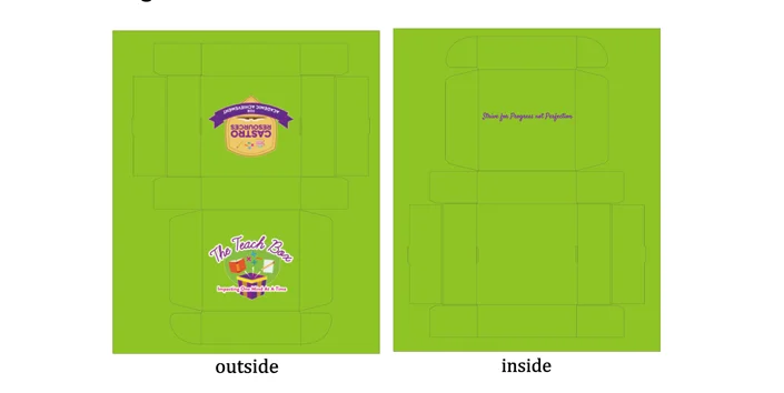 with logo custom round
