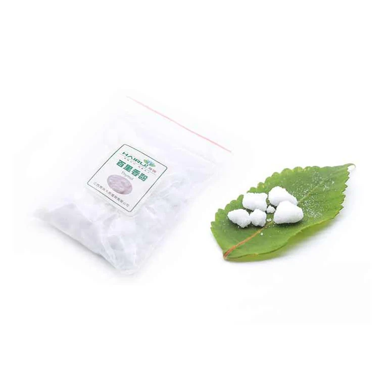 
 Натуральный Тимол класса AAA, cas 89-83-8, для конфет от кашля, жидкости для полоскания рта и десен  