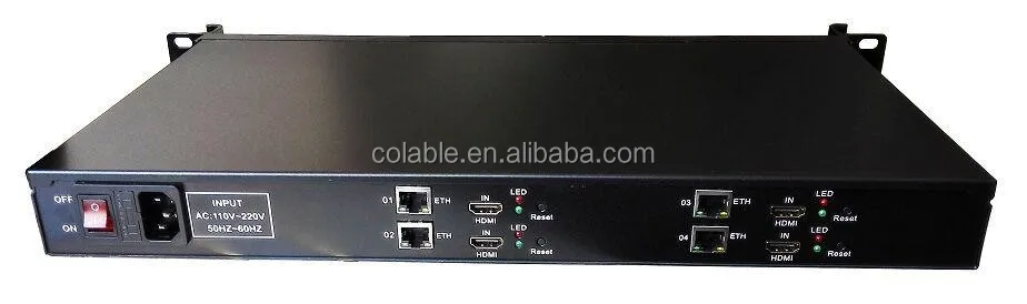 
COL-7104H 4-х канальный кодировщик HDMI IPTV 