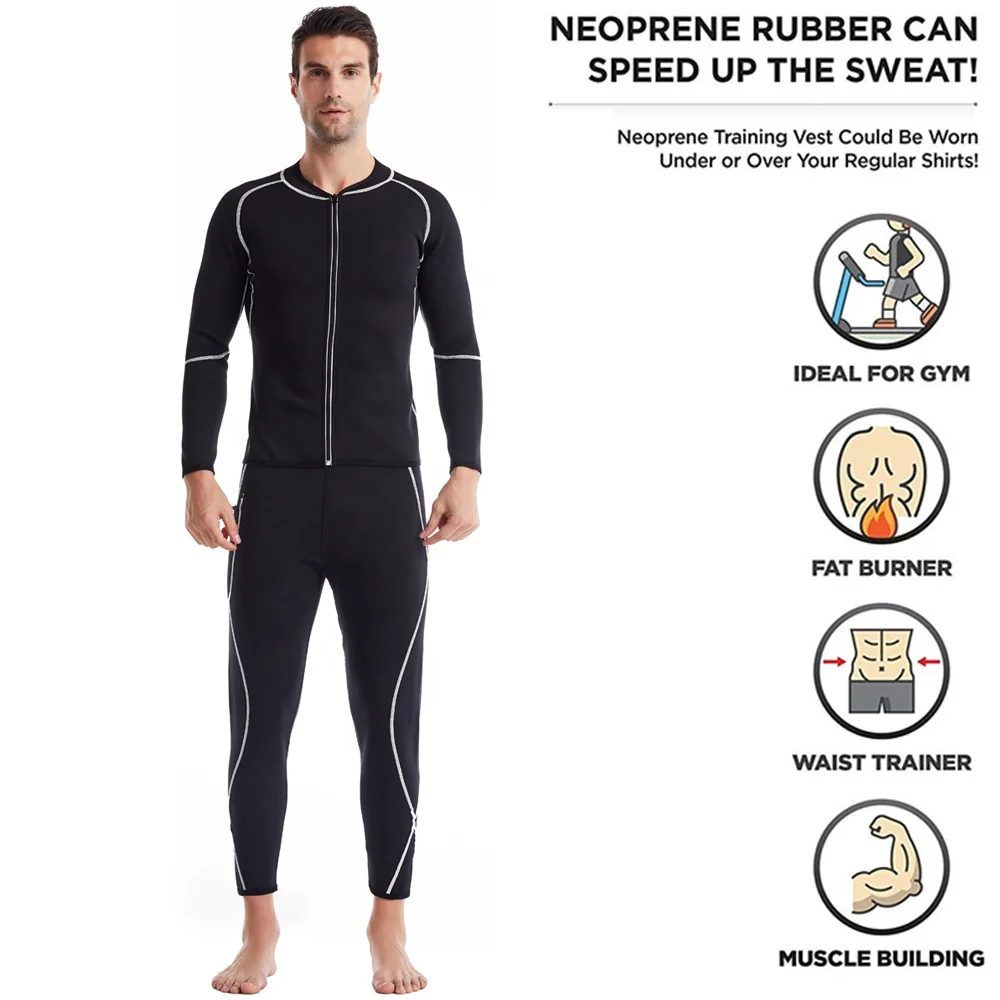 
 2021 мужское термобелье для мужчин, термо одежда, кальсоны, комплекты, зимнее компрессионное белье для сауны из неопрена, можно носить на улице  