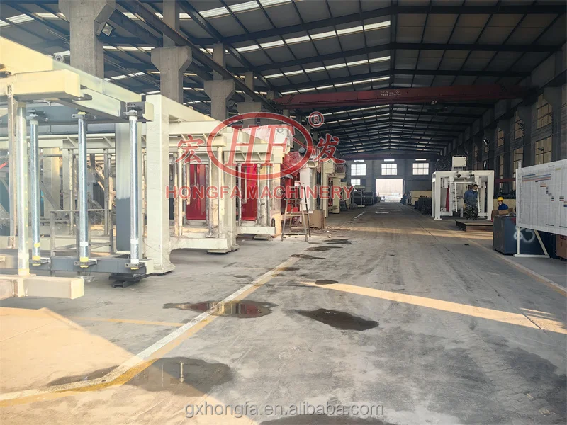 Hongfa AAC bricks making machinery ALC Wall Panel production line AAC Block Making Machine for Building Block