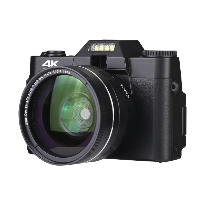 
 Заводская Oem 4K Цифровая камера высокого разрешения micro single с Wi-Fi Цифровая видеокамера vlog с внешним и специальным объективом  