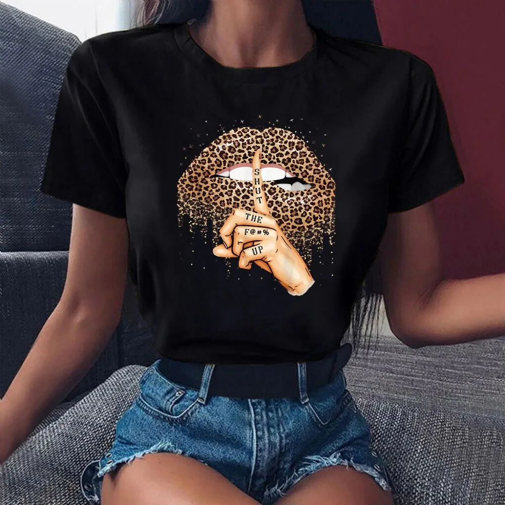 Модная футболка с принтом на заказ, Женская Повседневная футболка, топы, футболки для женщин