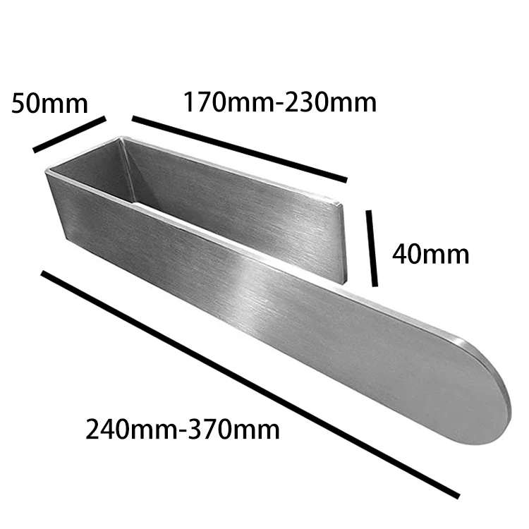 REACH Test Report Bathroom Accessories Drillless Towel Rail No Hole Installation Stainless Steel Self-Adhesive Towel Rack