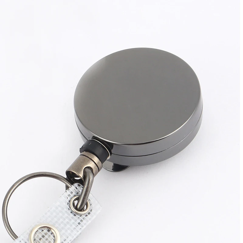 
Amazon черный выдвижной брелок для медсестры с кольцом для ключей для ID карты брелок для ключей 