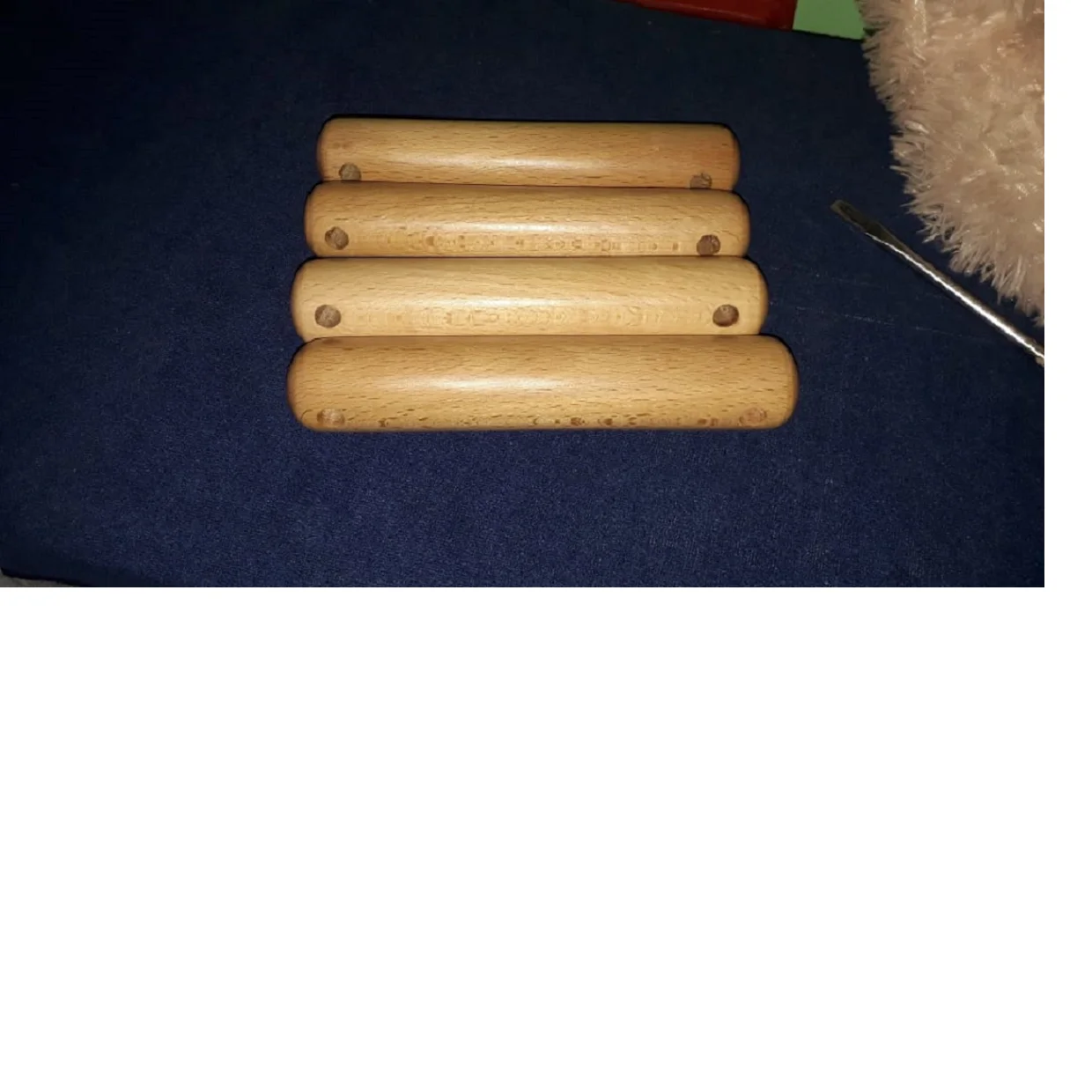
 Деревянные ручки для сумок с бисером  