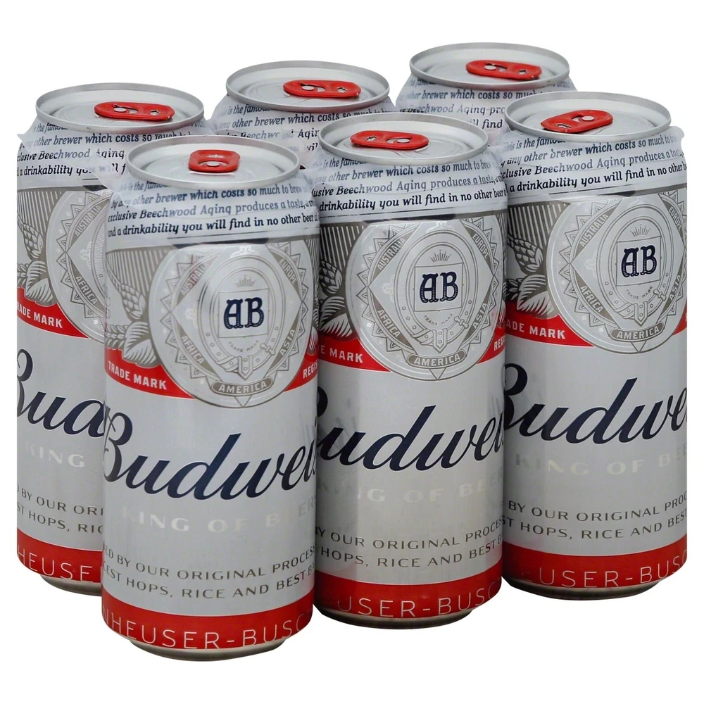Пиво Budweiser премиум-класса, 250 мл