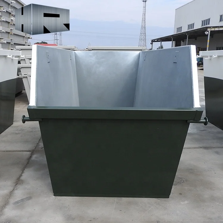 Мусорный контейнер 3 м австралийский Тип мусорный для грузовиков/металлический Штабелируемый переработанный