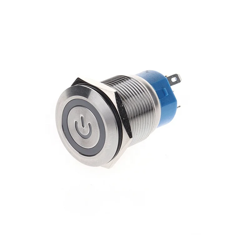 12 мм 16 мм 19 мм 22 мм 25 мм 30 мм металлический кнопочный переключатель с кабелем светодиодный светильник высокое качество