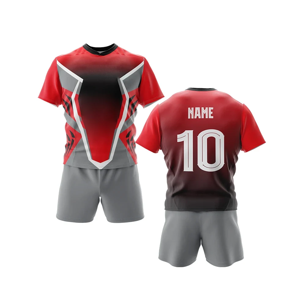 Новейшая Удобная дышащая быстросохнущая униформа для регби на заказ/униформа для команды по регби на заказ/униформа для регби OEM-сервиса