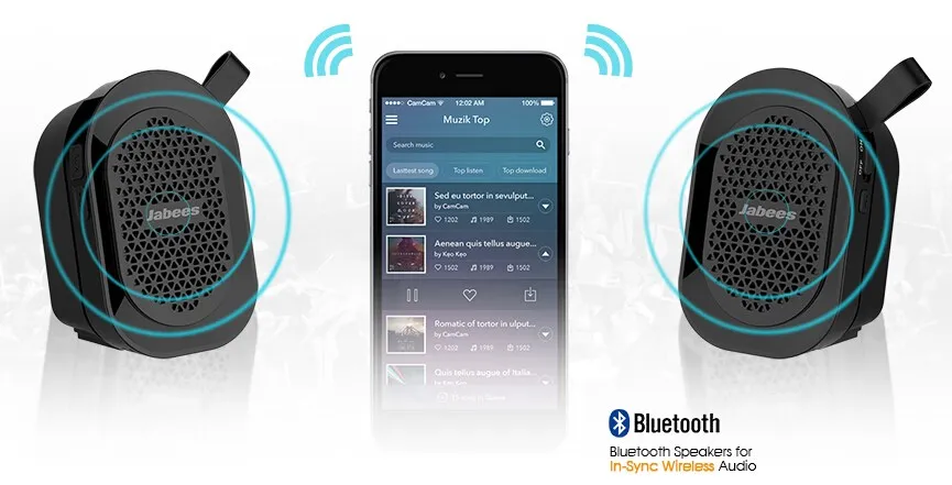 New Gadget Portable Waterproof Bluetooth Mini TWS Bluetooth Speaker Wireless