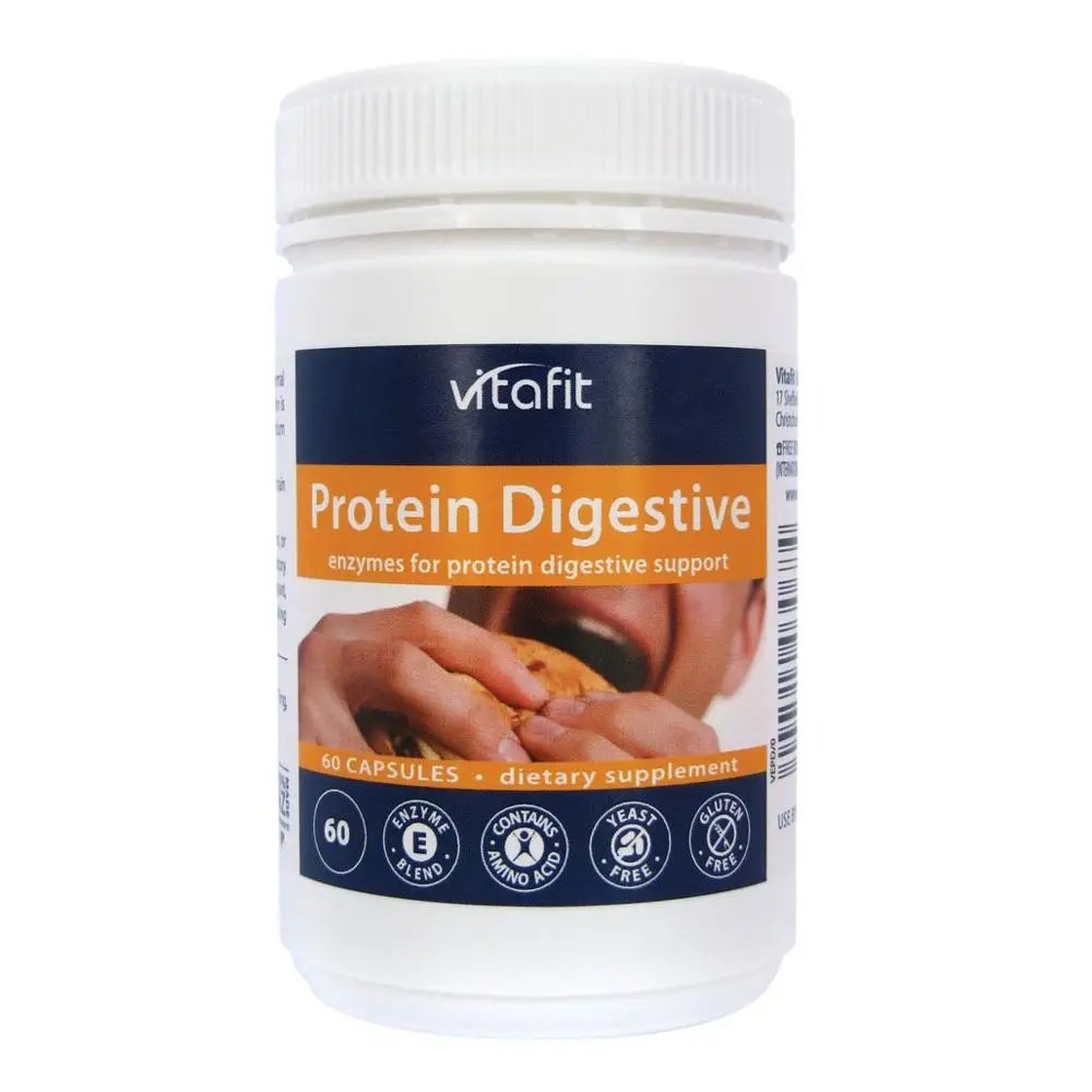 Пищеварительный протеин Vitafit | Ферменты для здорового протеинового пищеварения и кишечного здоровья