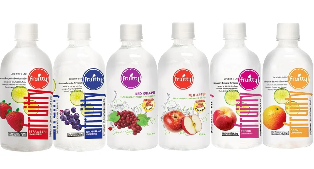 
Малазия качество экспорт низкий MOQ OEM ODM частная марка 6 различных ароматов ПЭТ бутылка фруктовый витамизированный напиток 300 мл 