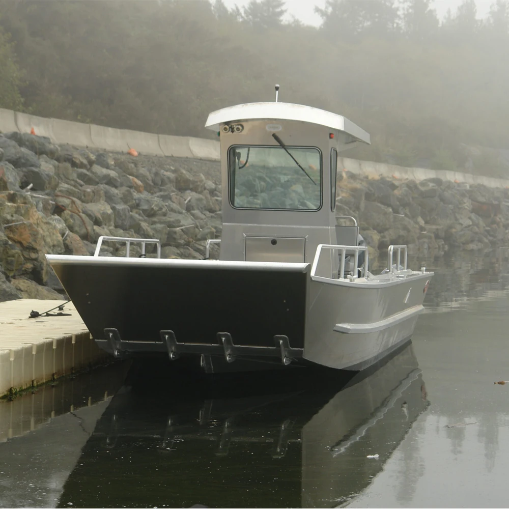 Новый стиль 20-футовые сварные алюминиевые рыболовные лодки для посадки на продажу