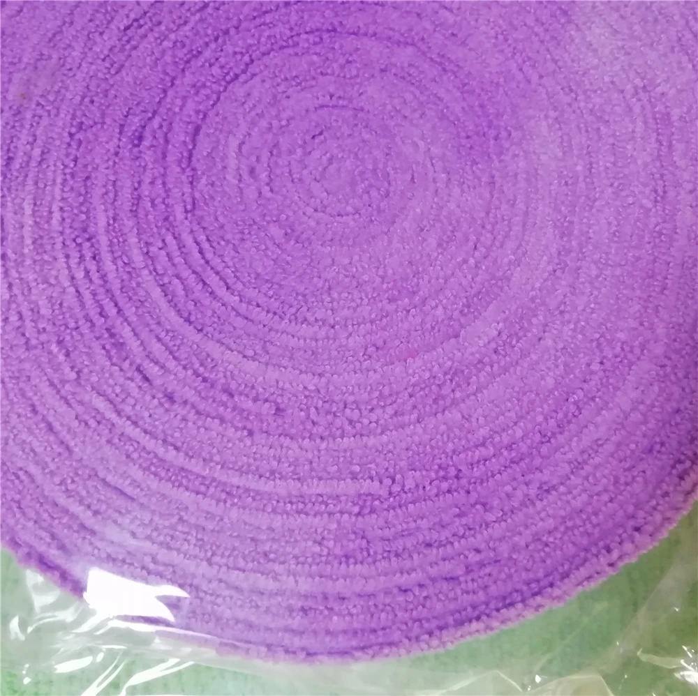 
Высококачественное фиолетовое Хлопковое полотенце Overgrip, ракетка для бадминтона 