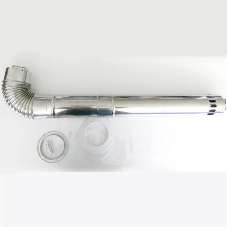 Настенная ручка из нержавеющей стали-котел водонагреватель Печная труба вентиляции дымовой трубы