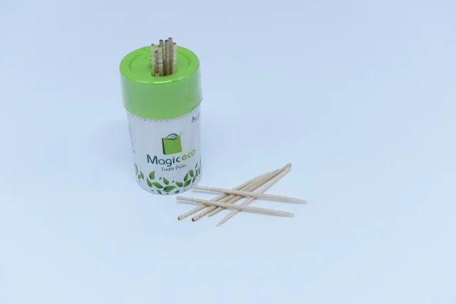
Одноразовые бамбуковые зубочистки, экологически чистые зубочистки от производителя 