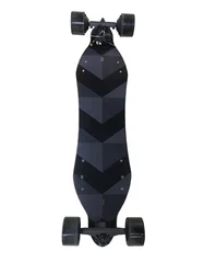 Высокоскоростной Электрический скейтборд электрический скутер с ременным приводом двойные двигатели е-байка 36В 6AH 40 км 2400W 9 слоев Канадского Клена 90 мм колеса