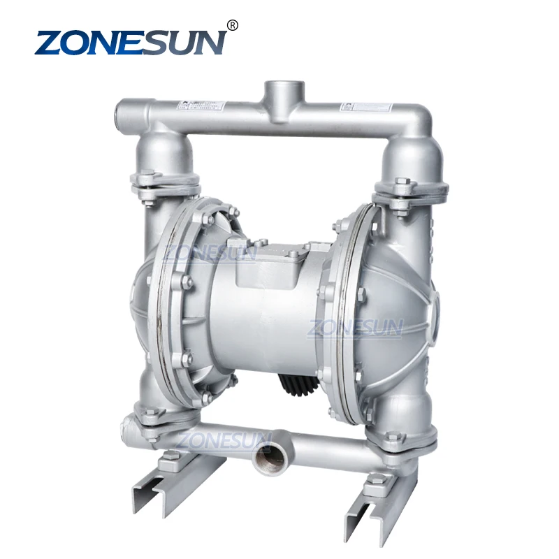 
ZONESUN ZS-QBY-K25 Китай, миниатюрные воздушные химические специальные инфузионные алюминиевые пневматические насосы, мембранный Водяной насос 