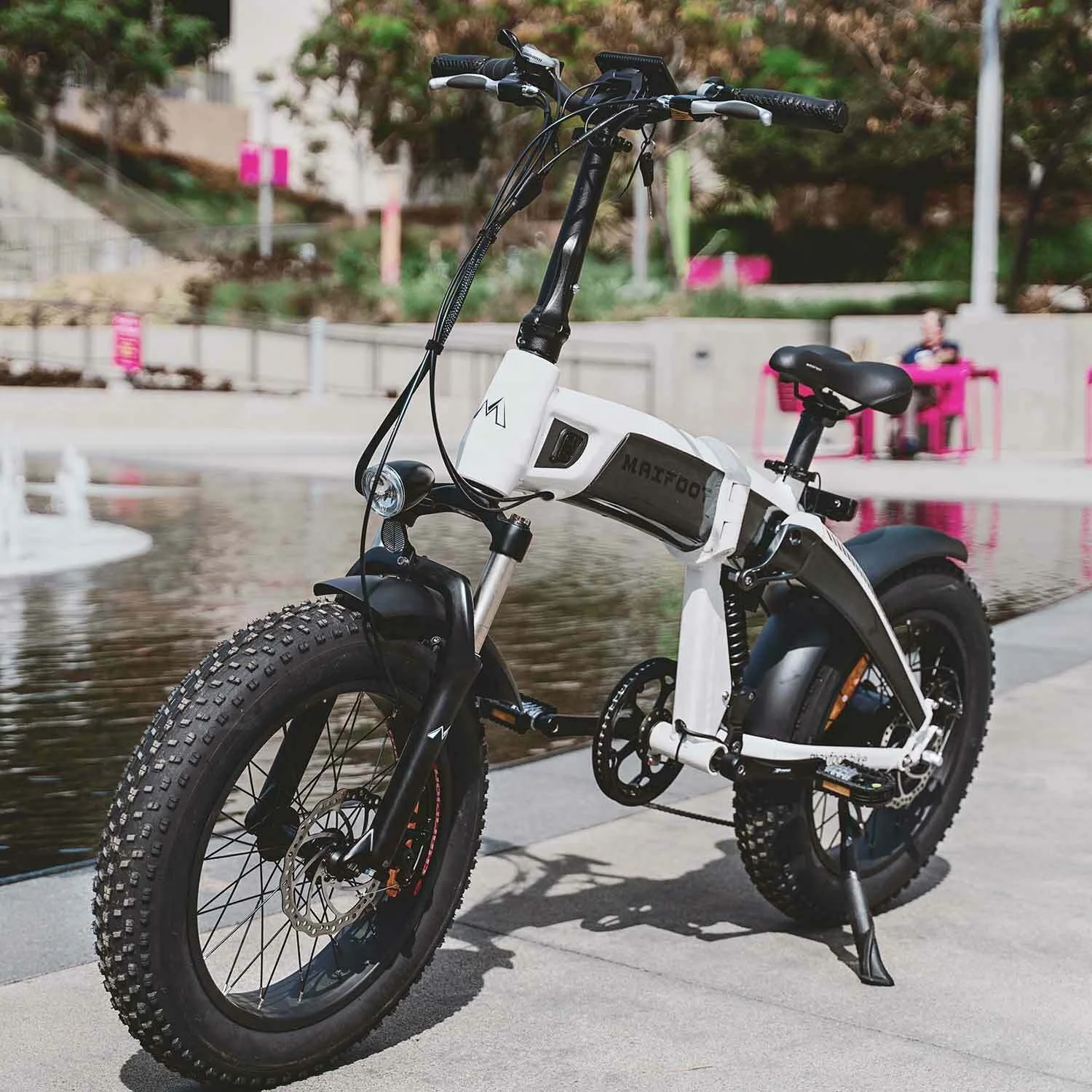
 Новый maxfoot MF-19 Электрический велосипед 1000W Bafang складной электровелосипед  