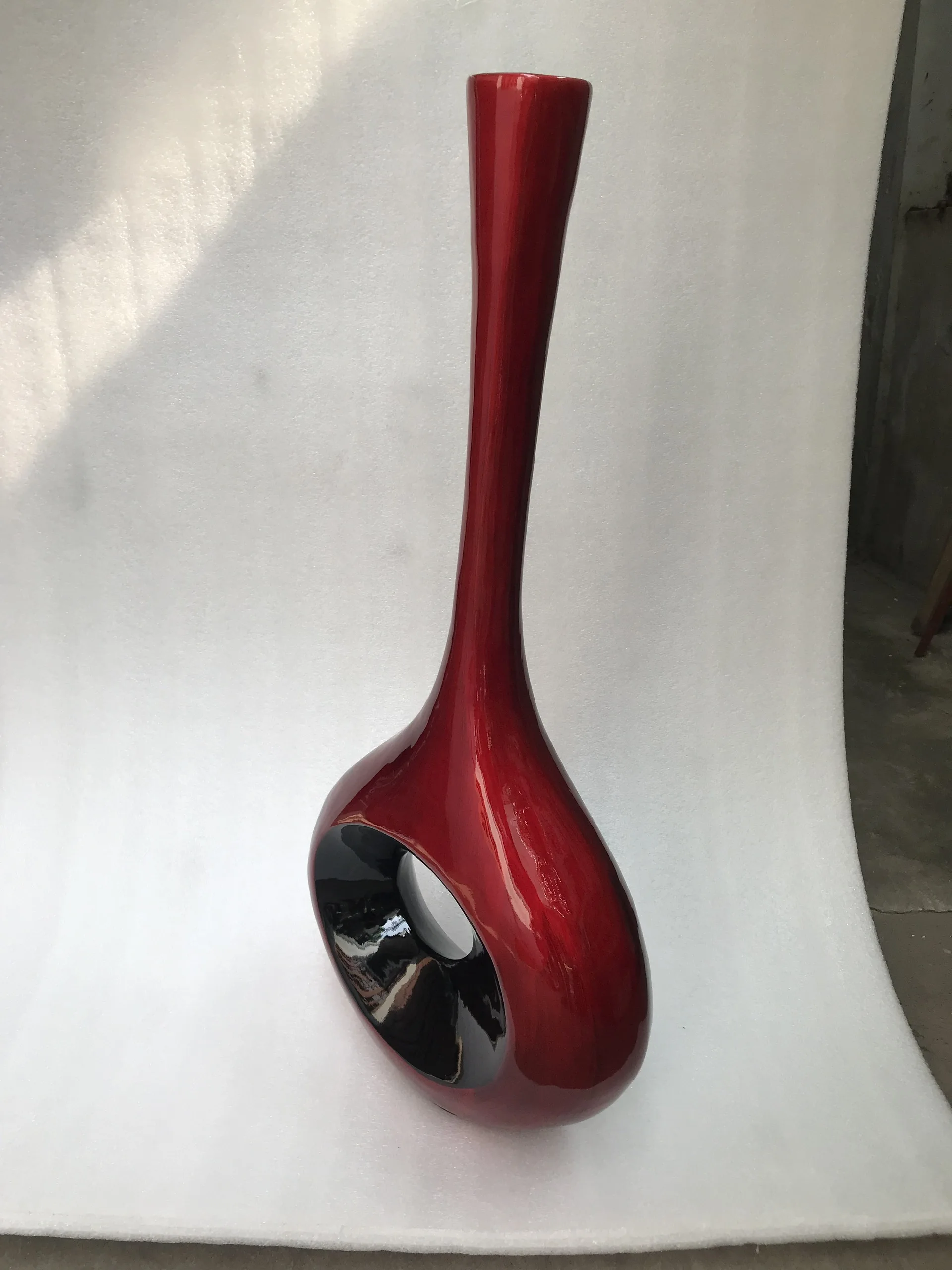 Уникальная ваза ручной работы из Вьетнама/набор из 2 красных лаковых ВАЗ, специальная Высококачественная ручная работа, горячая Распродажа 2021