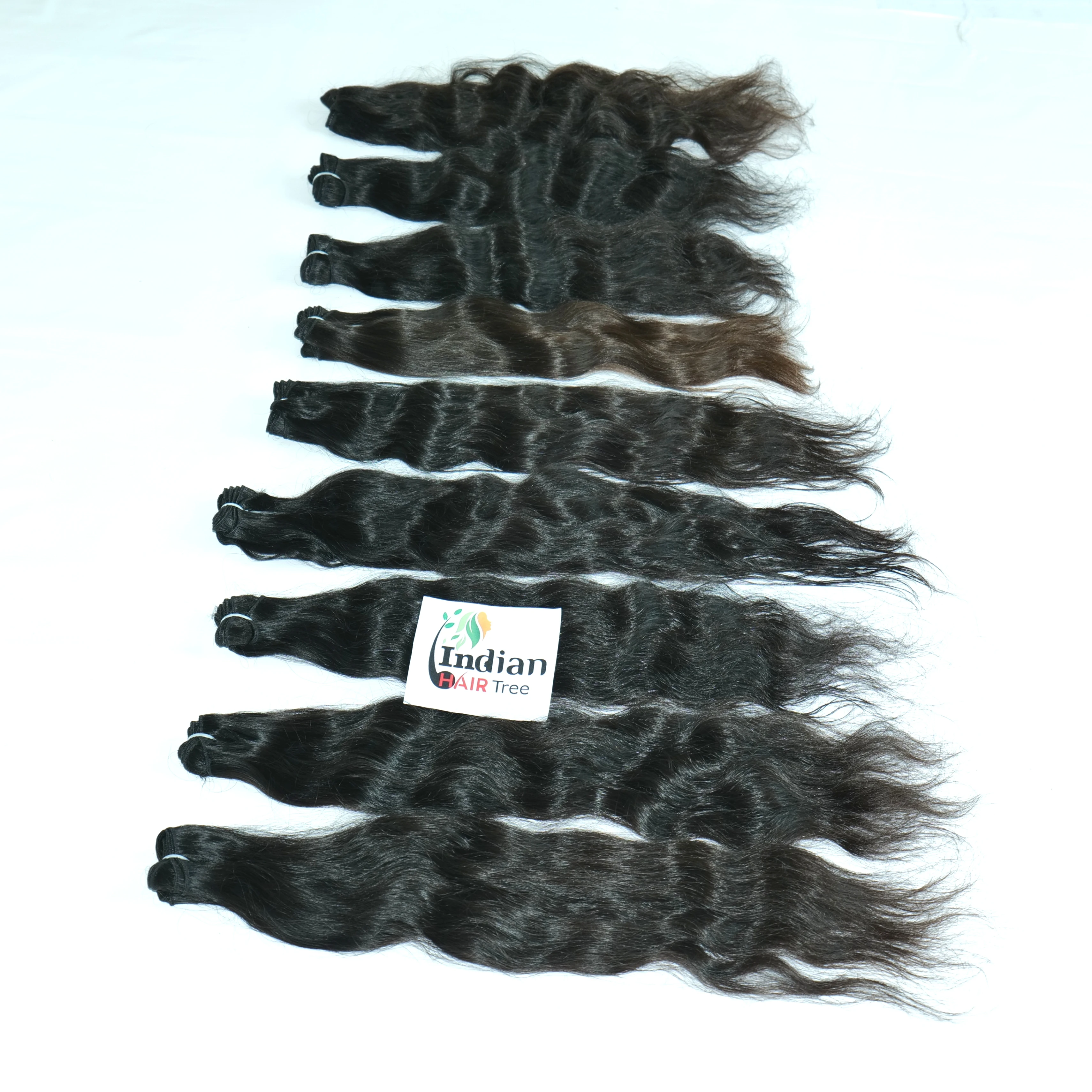 Unprocessed 100% Wholesale factory price Cuticle aligned hair Natural Human Indian Hair Extensions