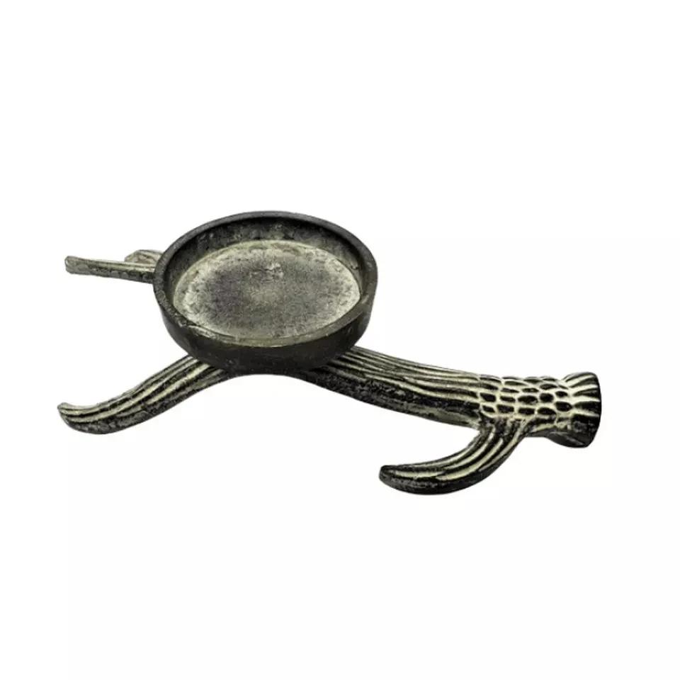 Customized Candle Pillar Holder Antler For Home Decoration