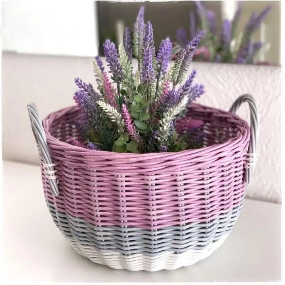 Collectable Gift Basket Real Rattan Customized Decorative Rack High Quality Rattan Basket At Competitive Price