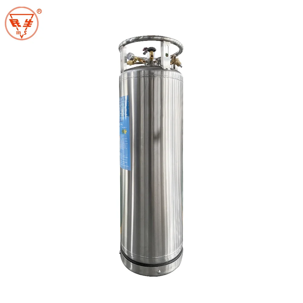 Factory direct sales of high quality Dewar tank LCO2 cryogenic insulated gas cylinder