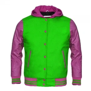 Custom Race Car Chenille Letter Jacket Hip Hop Baseball Zipper Man Bomber Training Sport Casual Jackets for Men