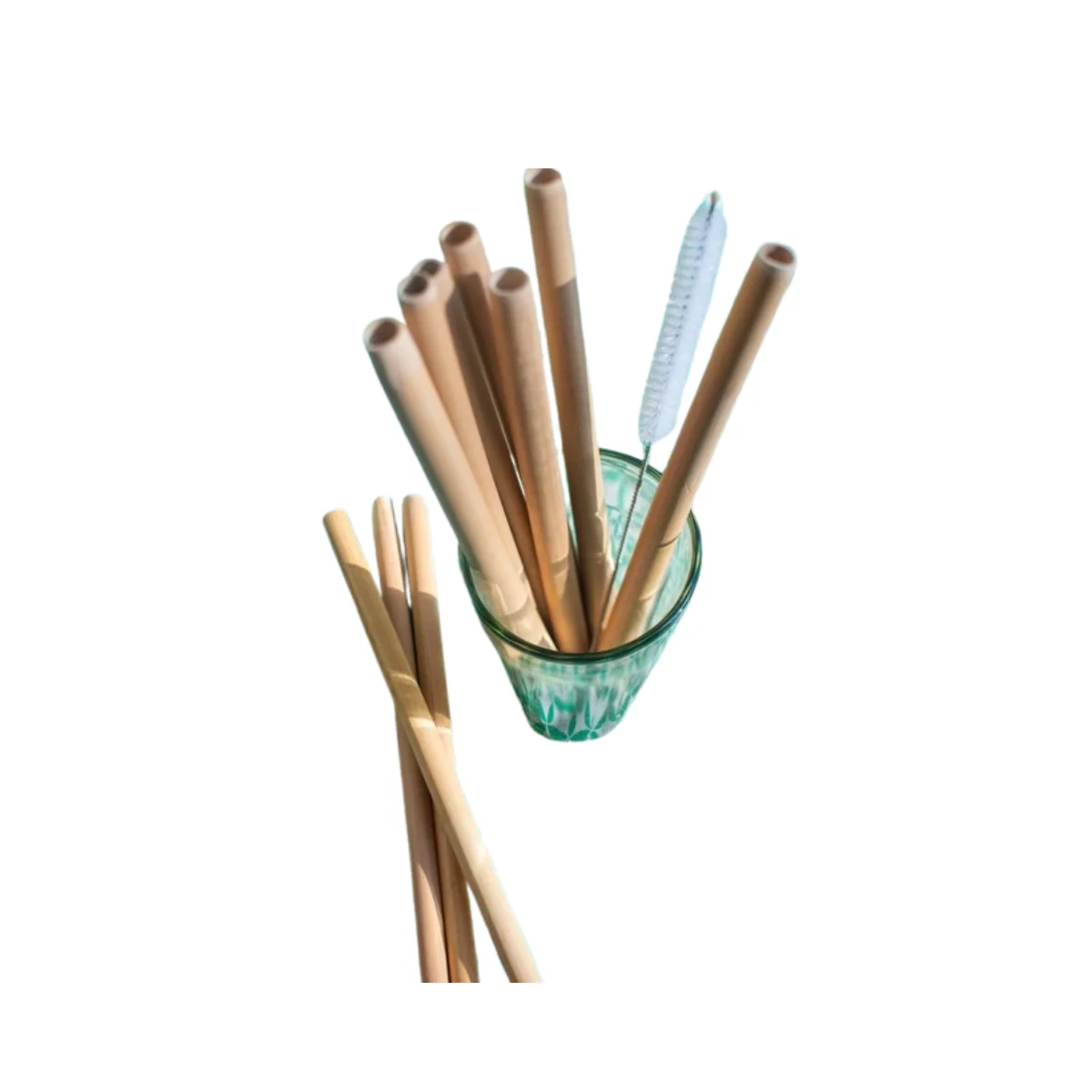 Biodegradable Bamboo Reed Straws 20cm Long Straws from Vietnam for Hot and Cold Drinks Perfect for the Eco-conscious Consumer