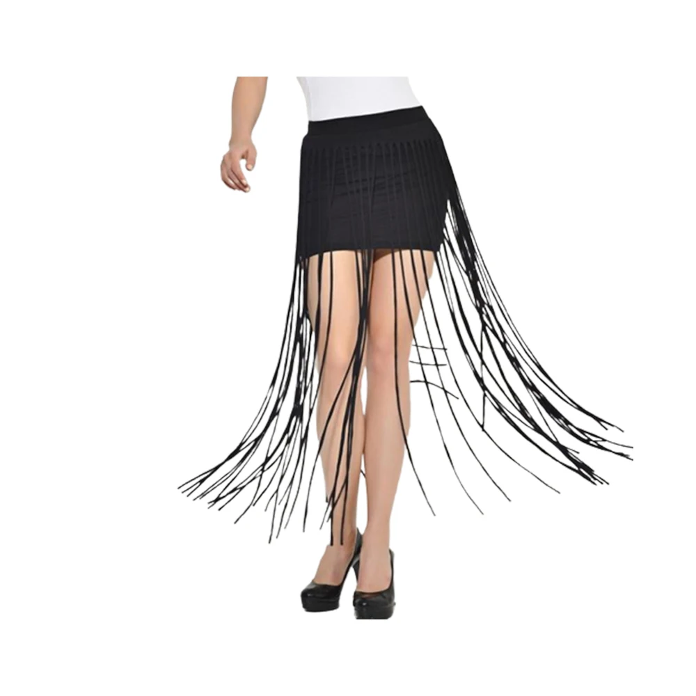 Новейшая коллекция модная женская длинная юбка красивая хлопковая черная повседневная одежда