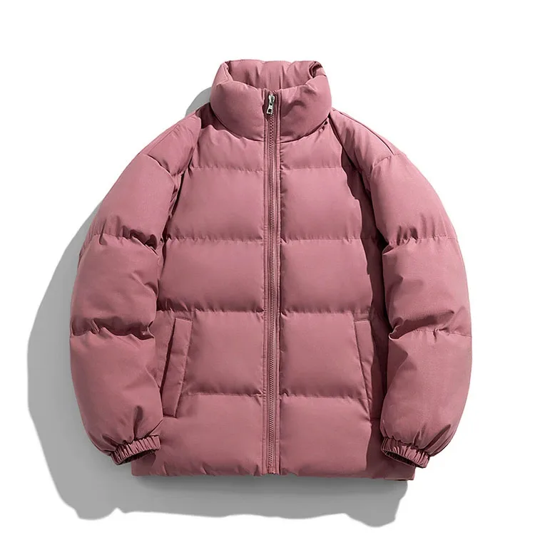 Top Selling Best Price Warm Winter Light Color Men And Women Puffer Jacket Custom Screen Print Logo Autumn puffer Jacket